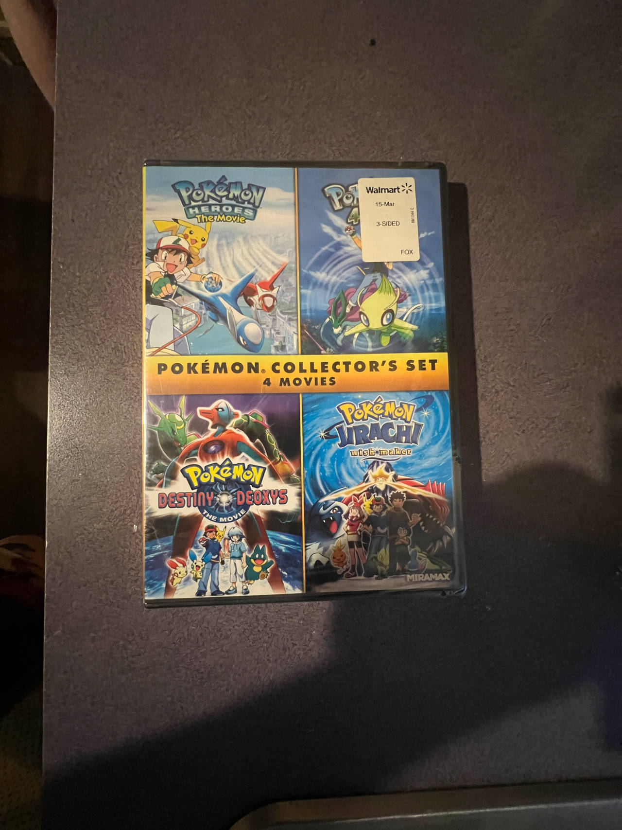 Pokémon Collector's Set: 4 Movies SEALED