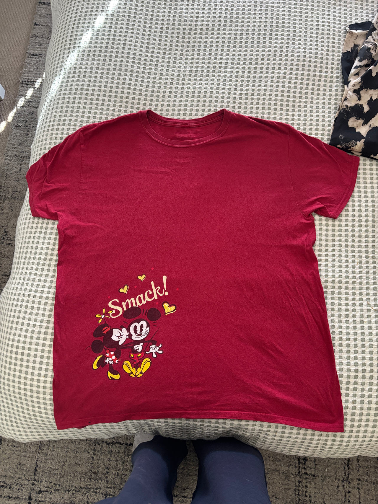 Disney Mickey & Minnie Mouse 'Smack!' T-Shirt