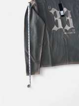 MNML 33 Never Give Up Hooded Long Sleeve Tee - Image 4