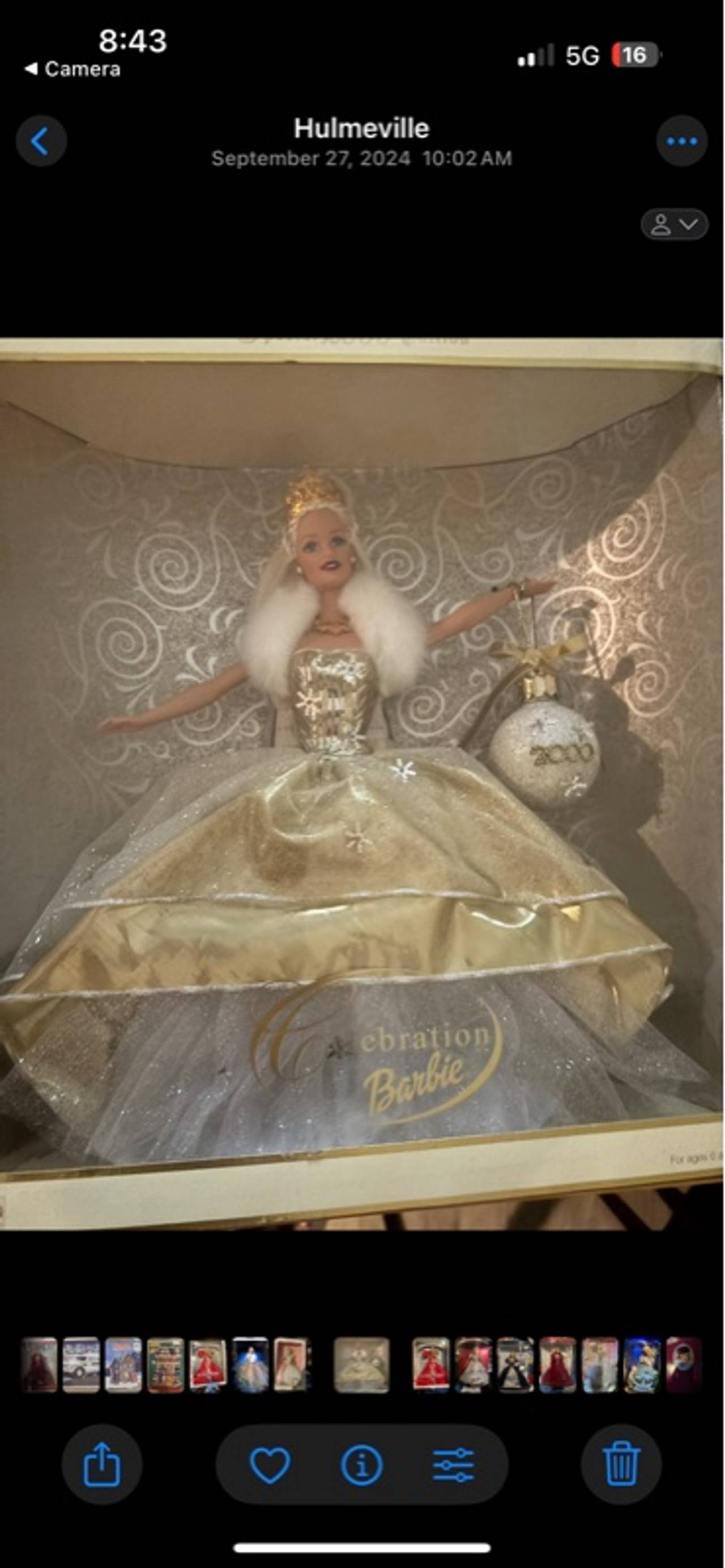 Mattel Celebration Barbie 2000 Special Edition