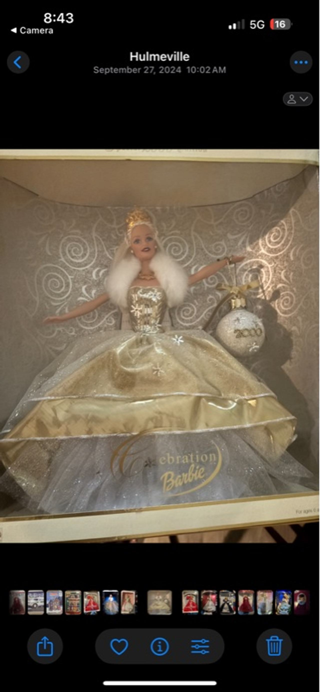 Mattel Celebration Barbie 2000 Special Edition