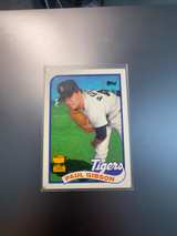 Topps 1989 Paul Gibson All-Star Rookie Card #583 - Image 1