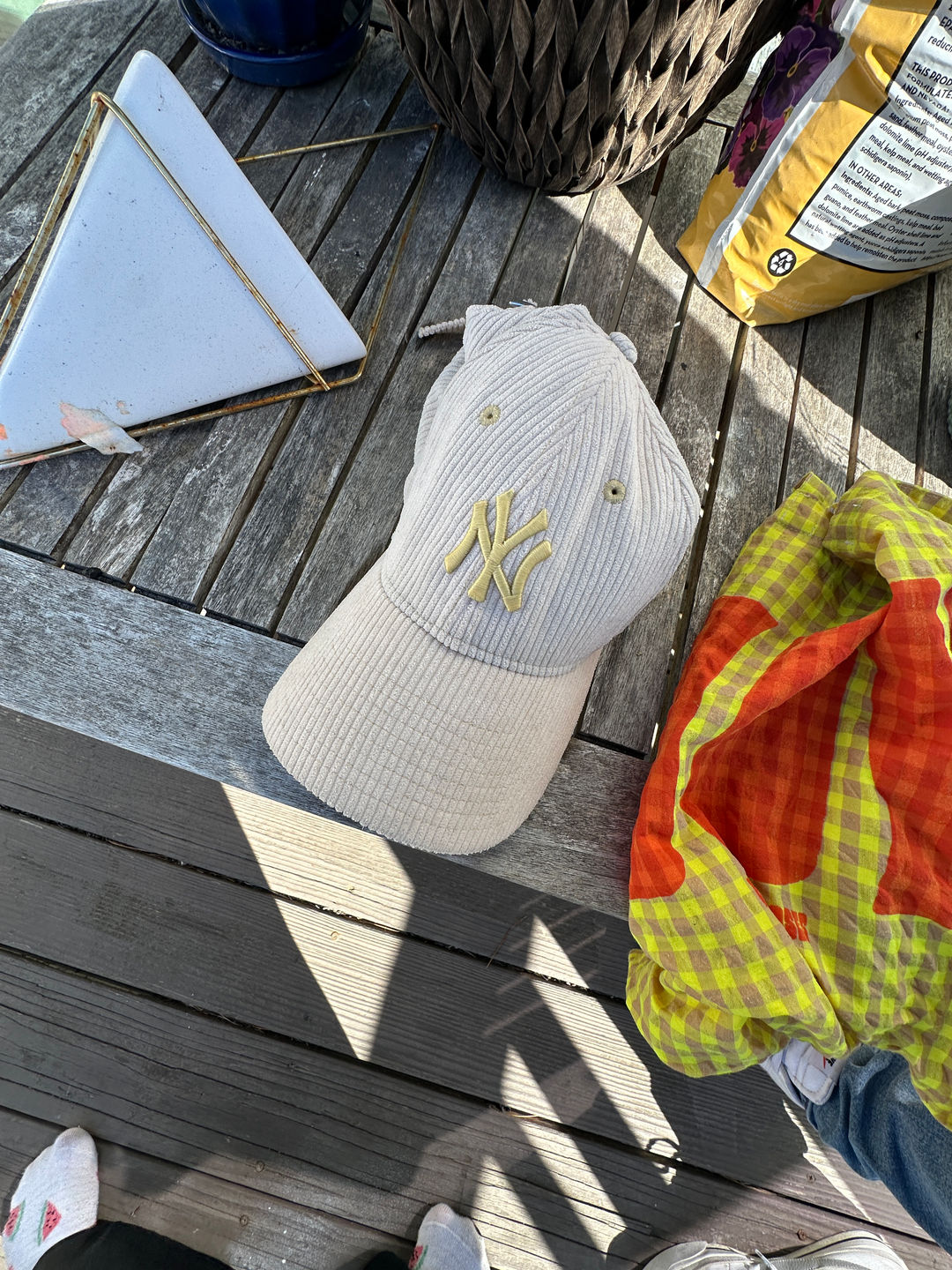 New York Yankees Corduroy Cap