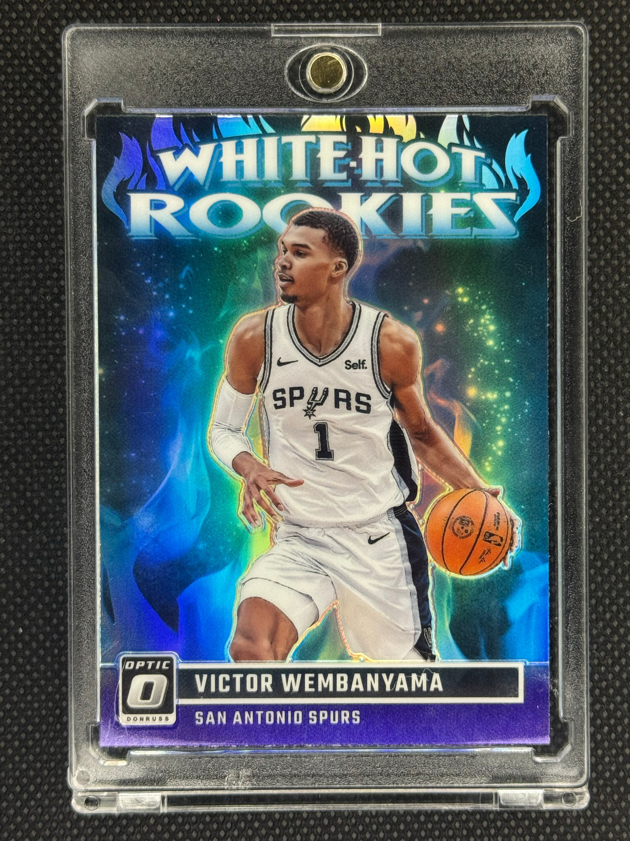 Donruss Optic White Hot Rookies Victor Wembanyama Card