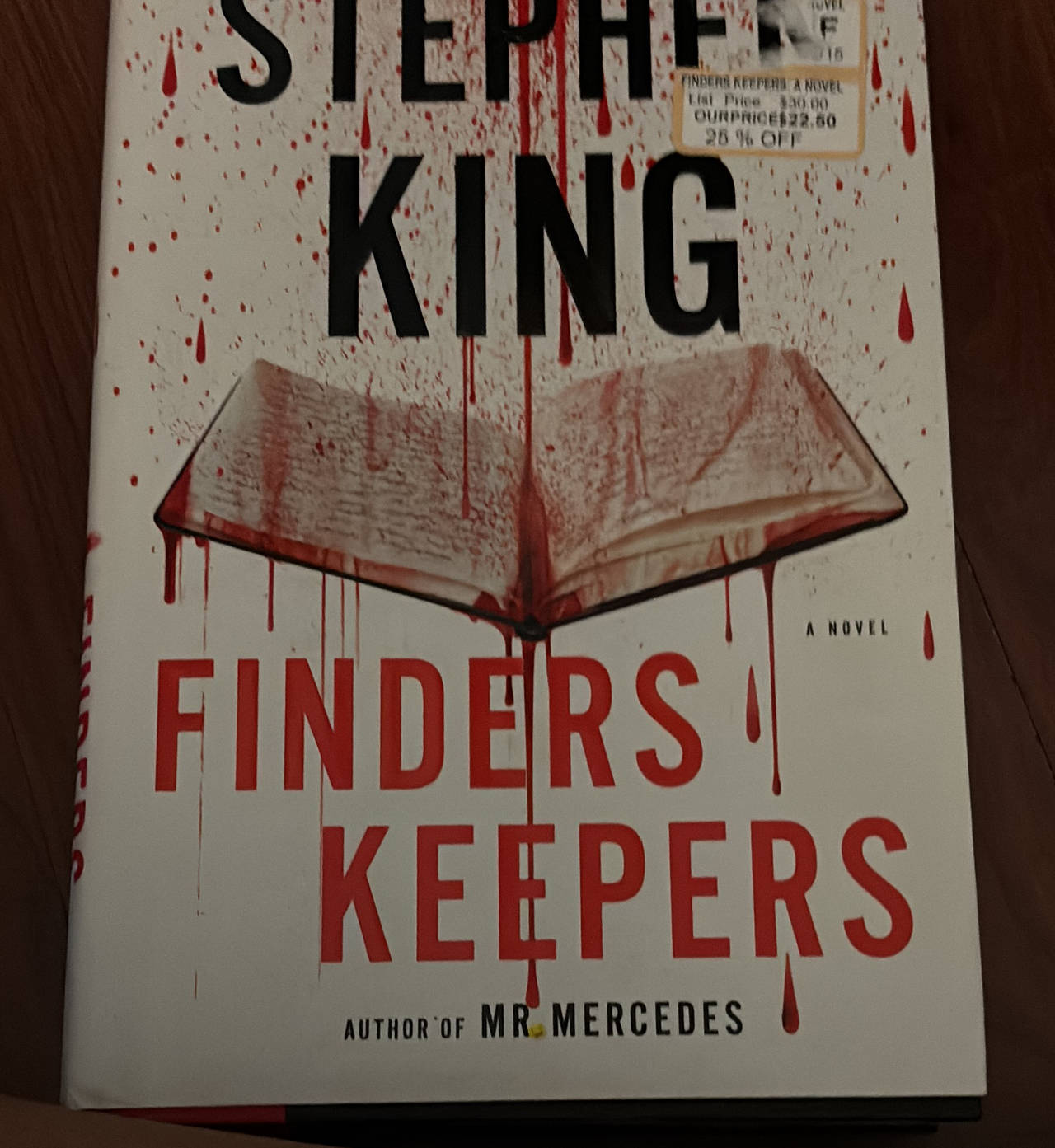Finders Keepers by Stephen King