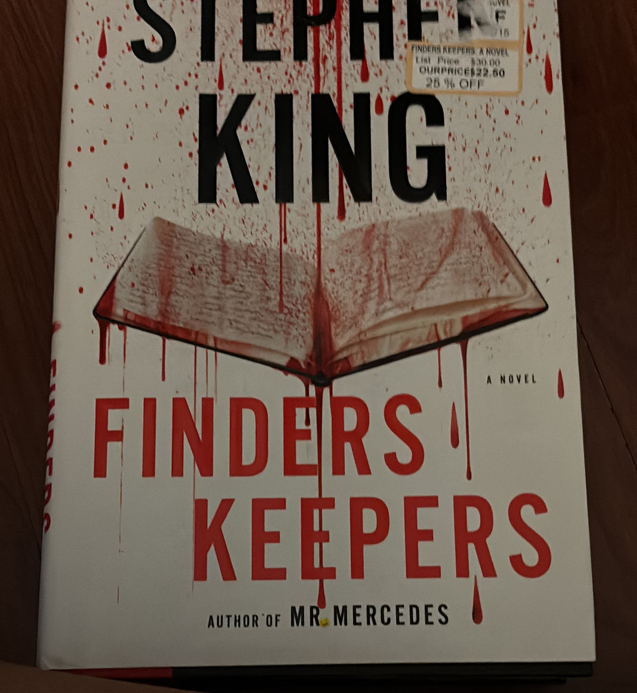 Finders Keepers by Stephen King