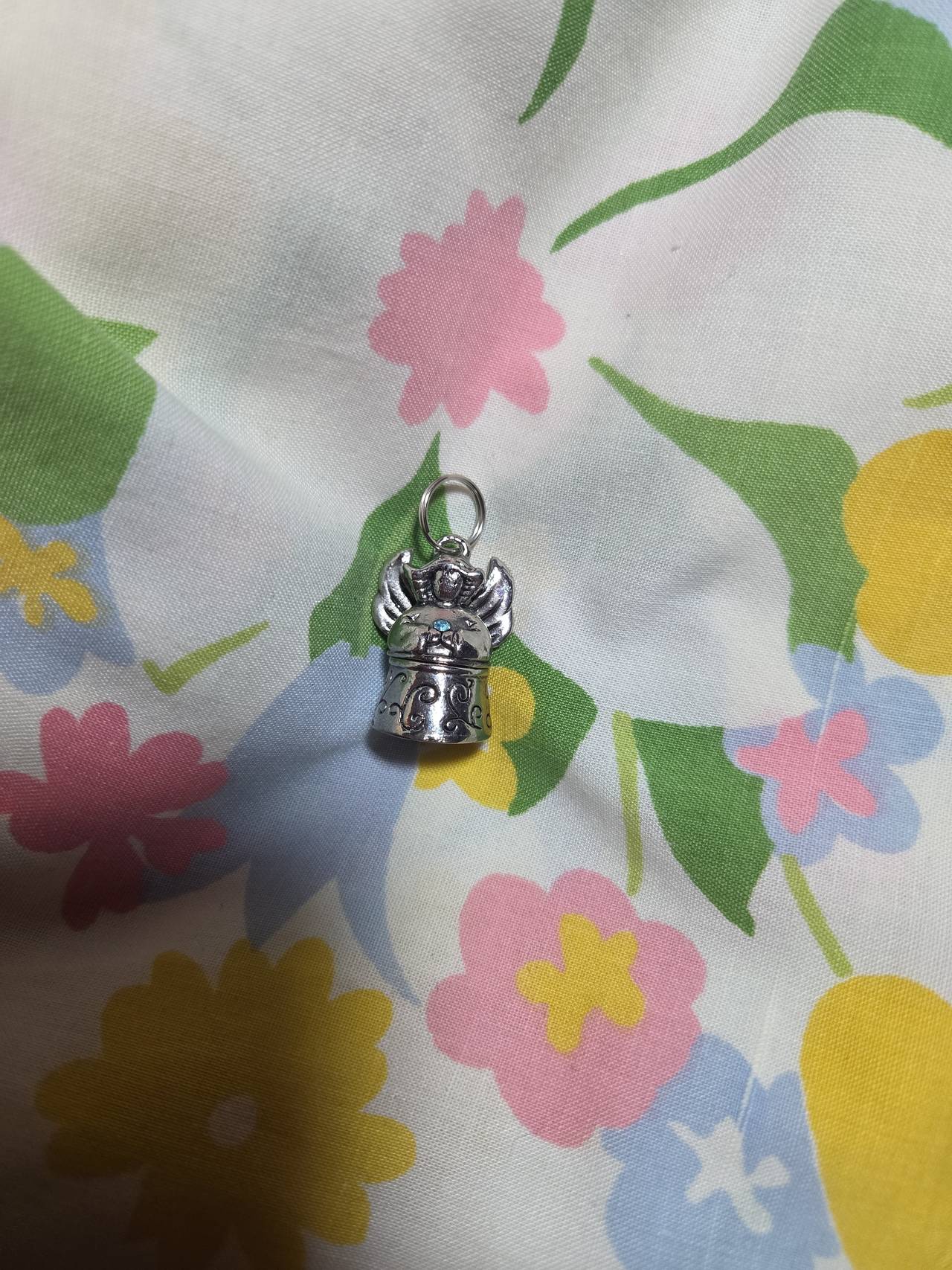Sanrio Cinnamoroll Silver Bell Charm