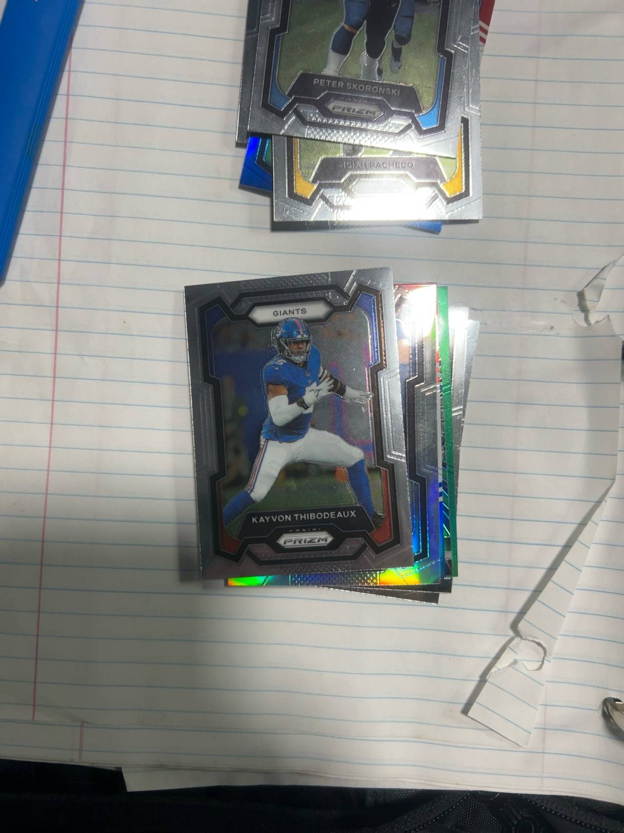 Panini Prizm Kayvon Thibodeaux Silver #224