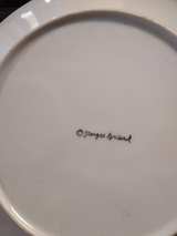 2 georges briard dinner plates - Image 1