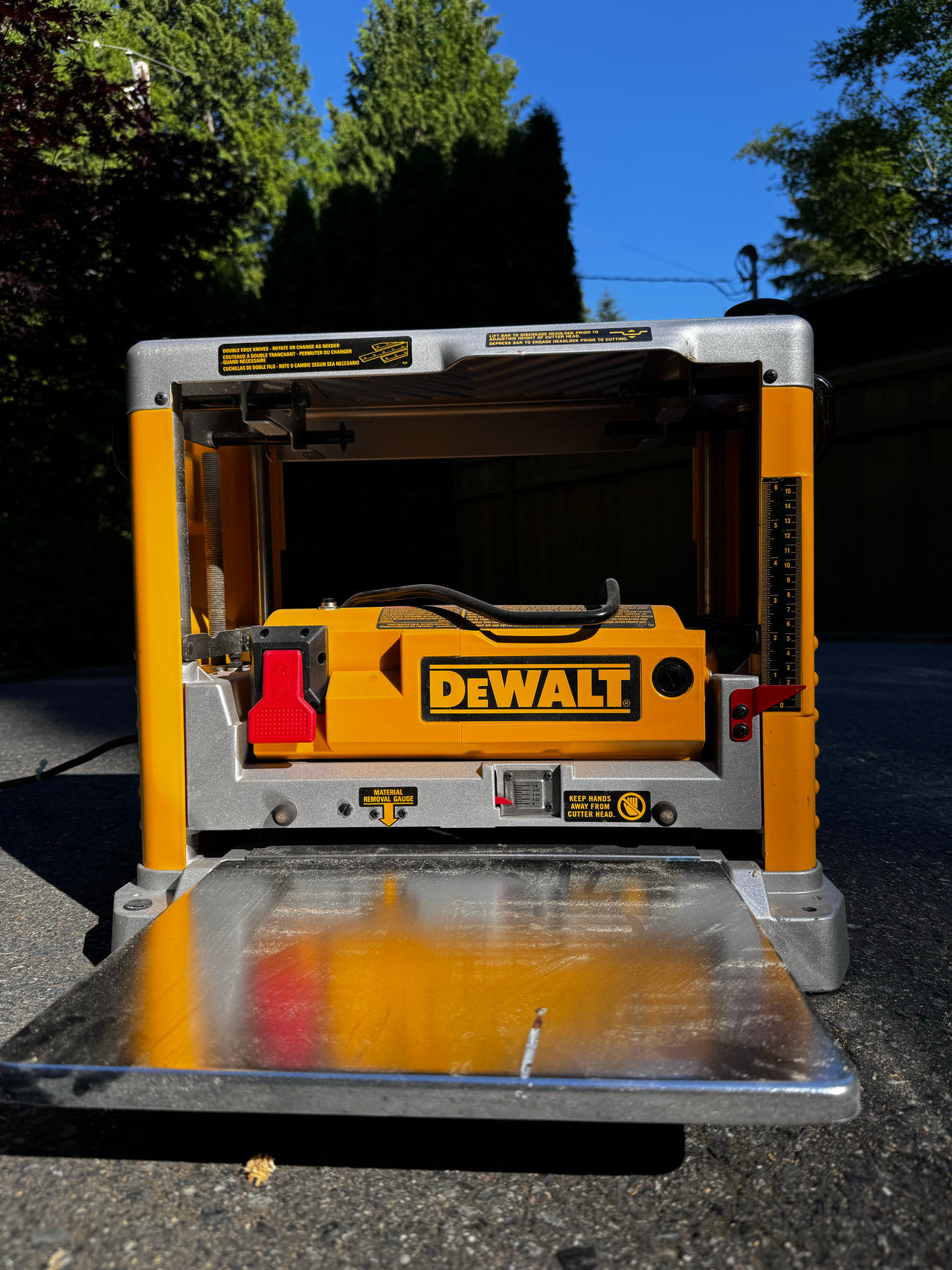 DeWalt Thickness Planer
