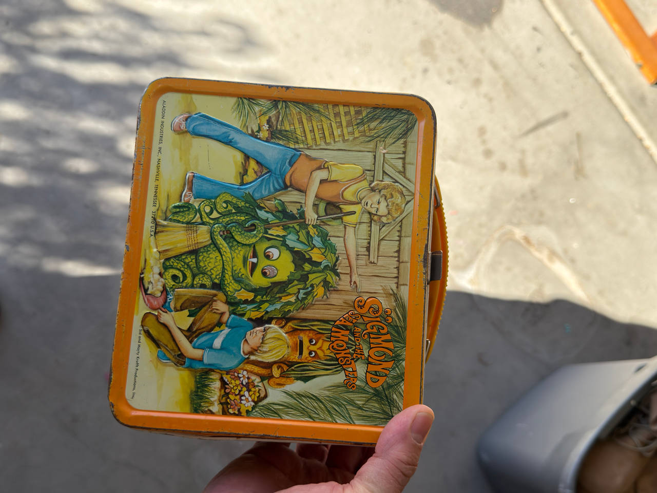 Sigmund and the Sea Monsters Metal Lunchbox (1974)