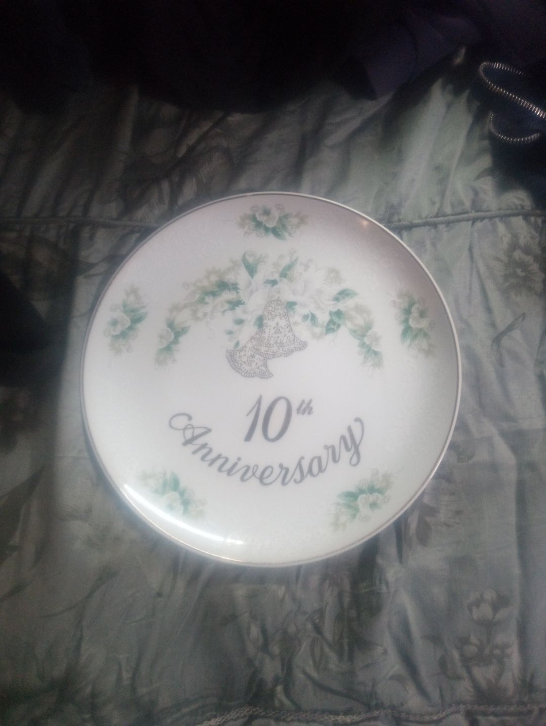 10th Anniversary Decorative Plate