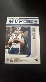 2019 Panini Contenders Jared Goff MVP Contenders #MVP-10 - Image 2