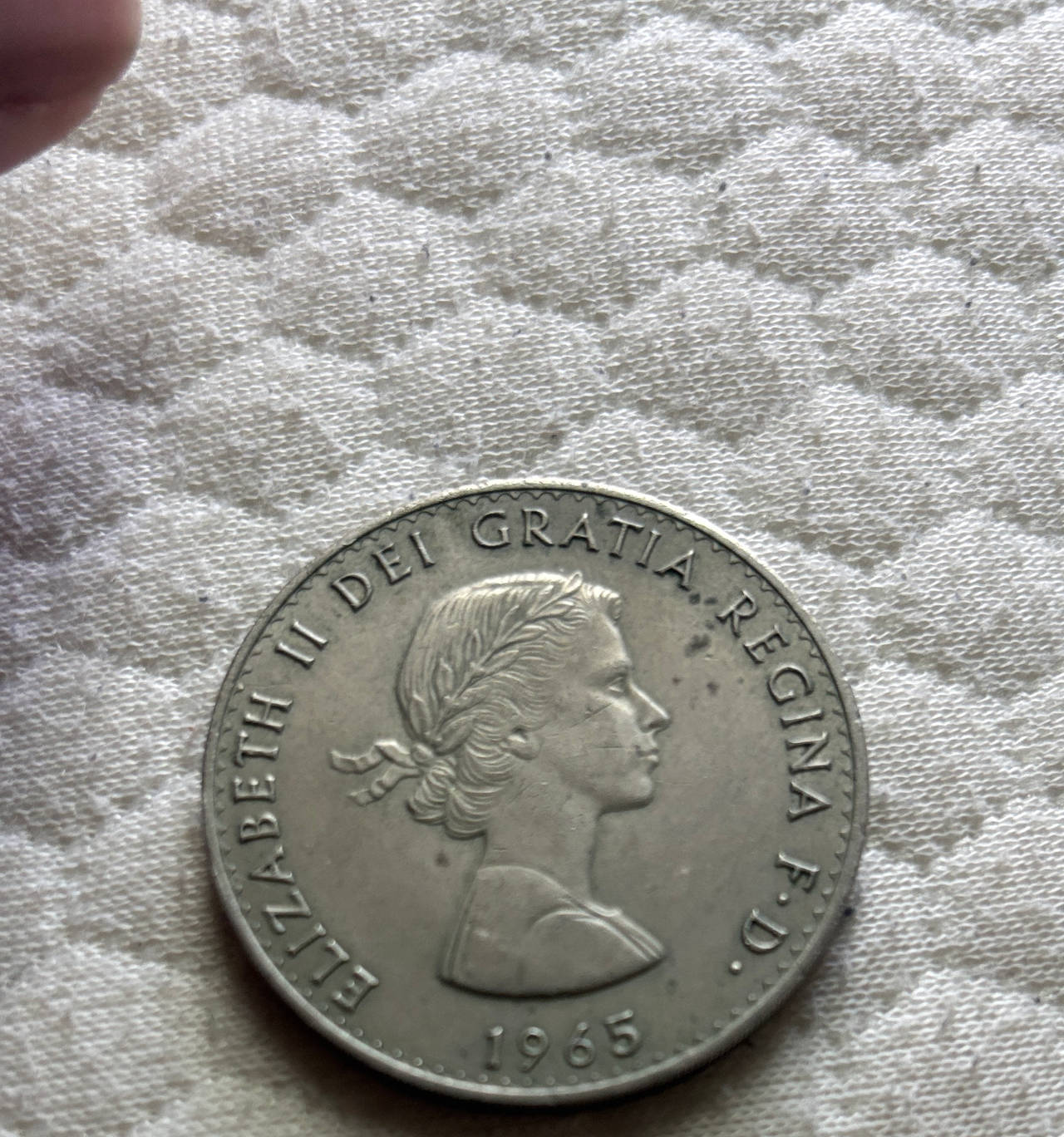 1965 Winston Churchill Commemorative Crown Coin