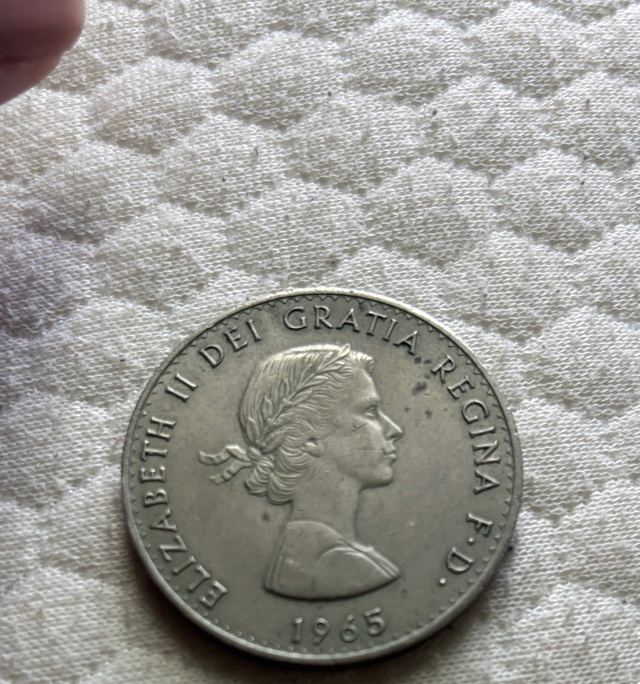 1965 Winston Churchill Commemorative Crown Coin