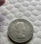 1965 Winston Churchill Commemorative Crown Coin - Image 1