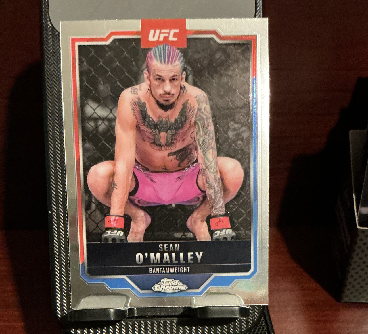 2024 Topps Chrome UFC Sean O'Malley #100 Silver Refractor
