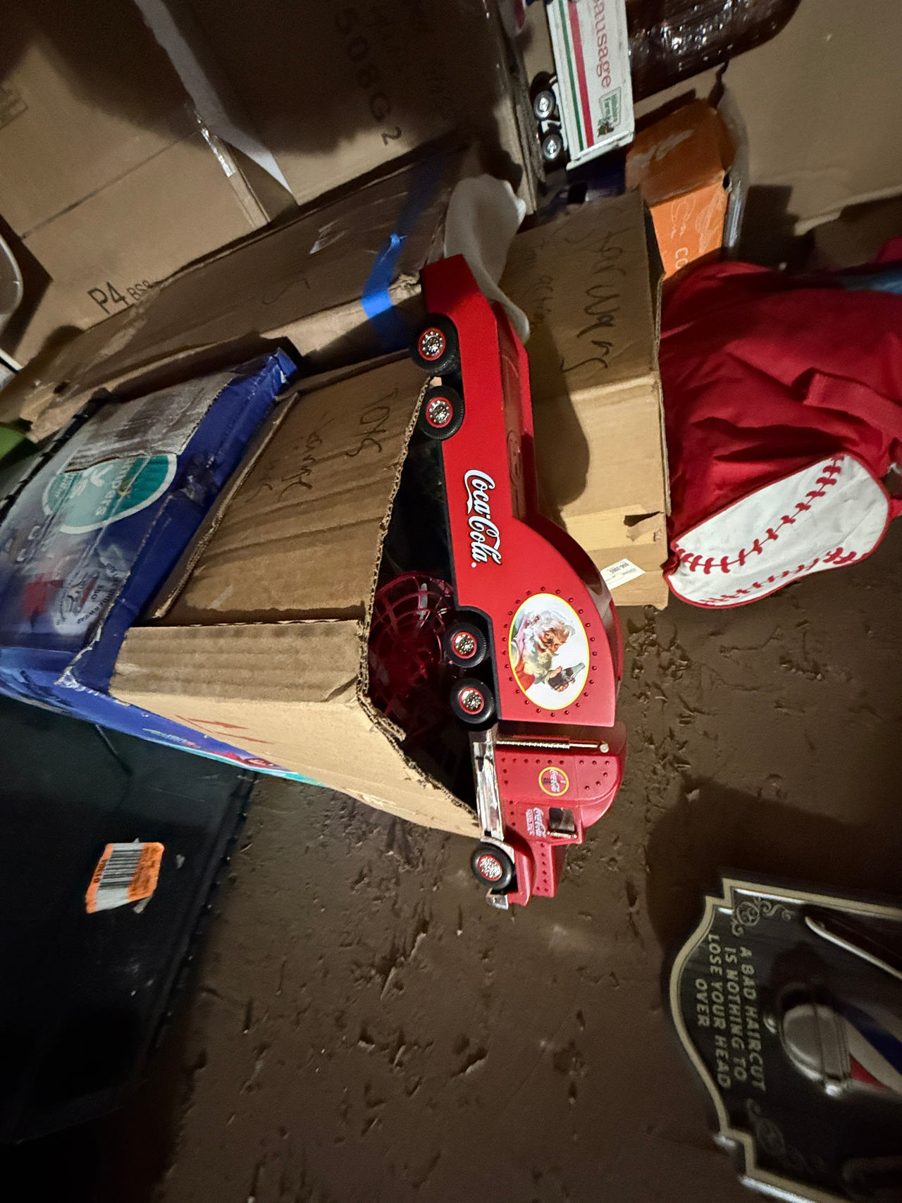 Coca-Cola Holiday Collectible Semi Truck