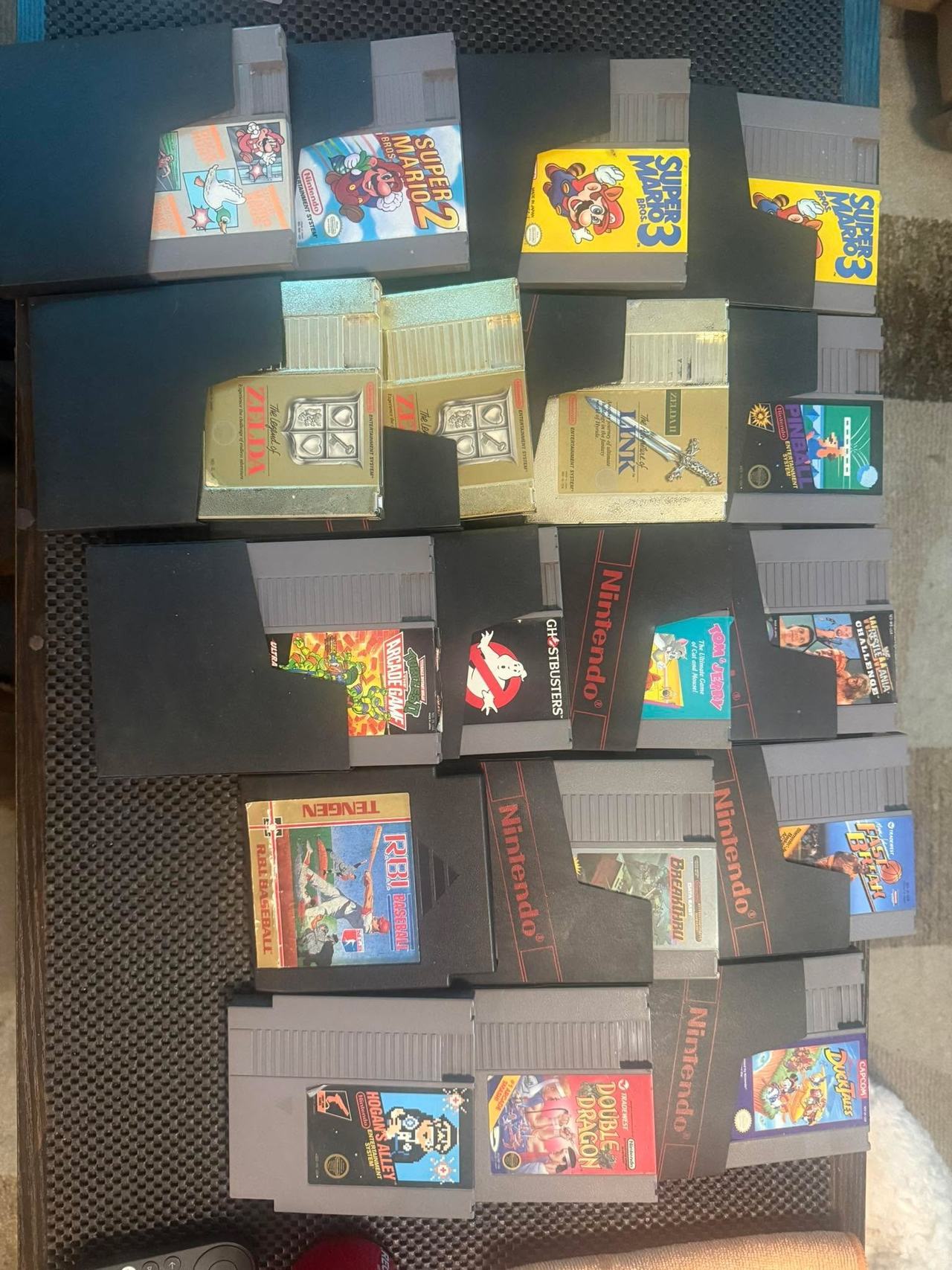 Nintendo Entertainment System Game Cartridge Lot