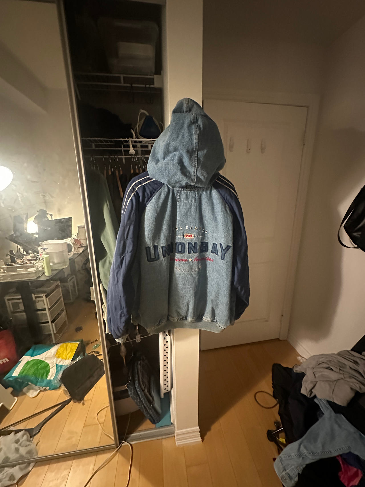 Unionbay Denim Hooded Jacket