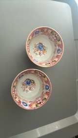 Mason's Vista Pink Ironstone Tea Cups - Image 2