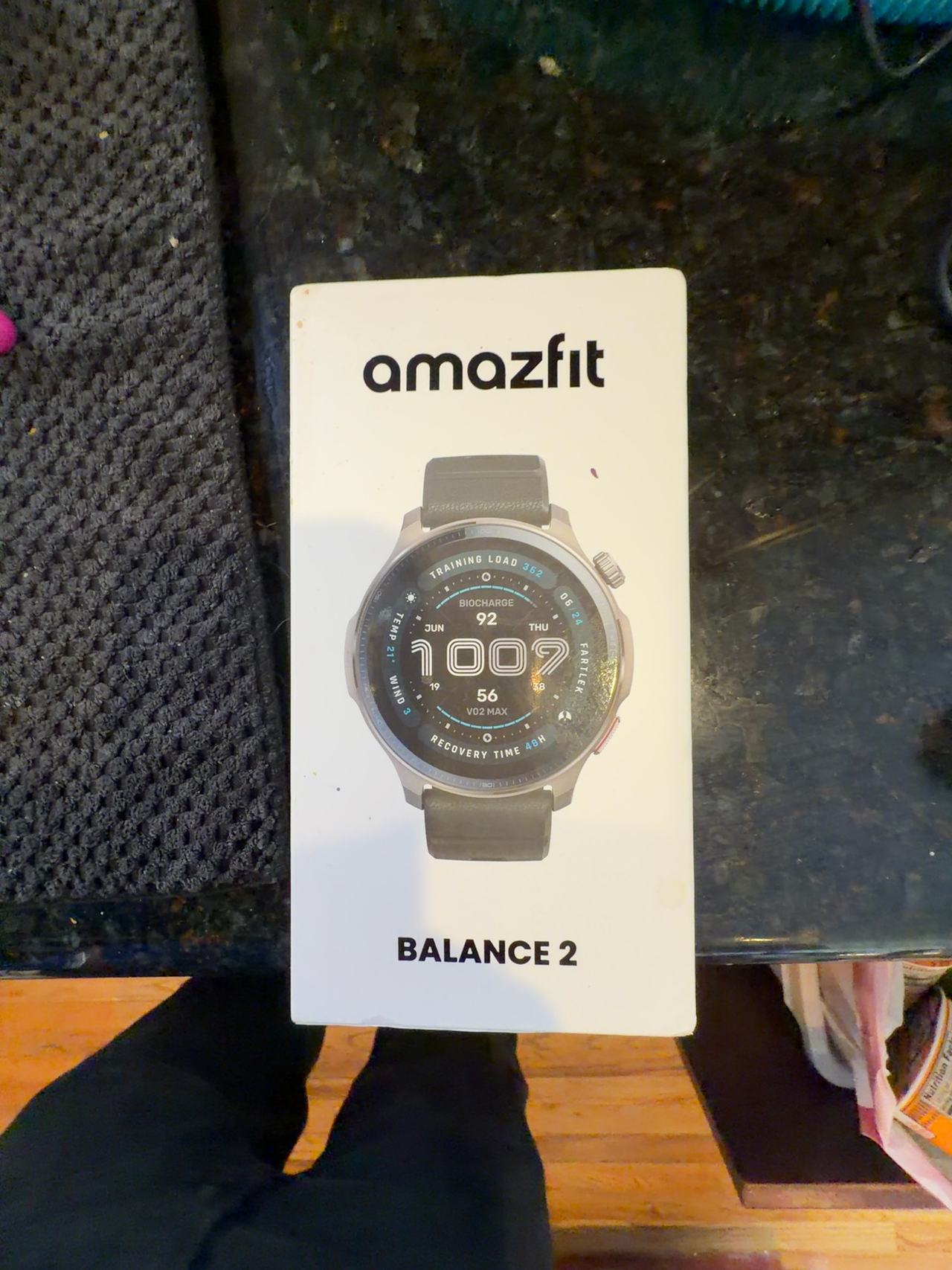 Amazfit Balance 2 Smartwatch Black
