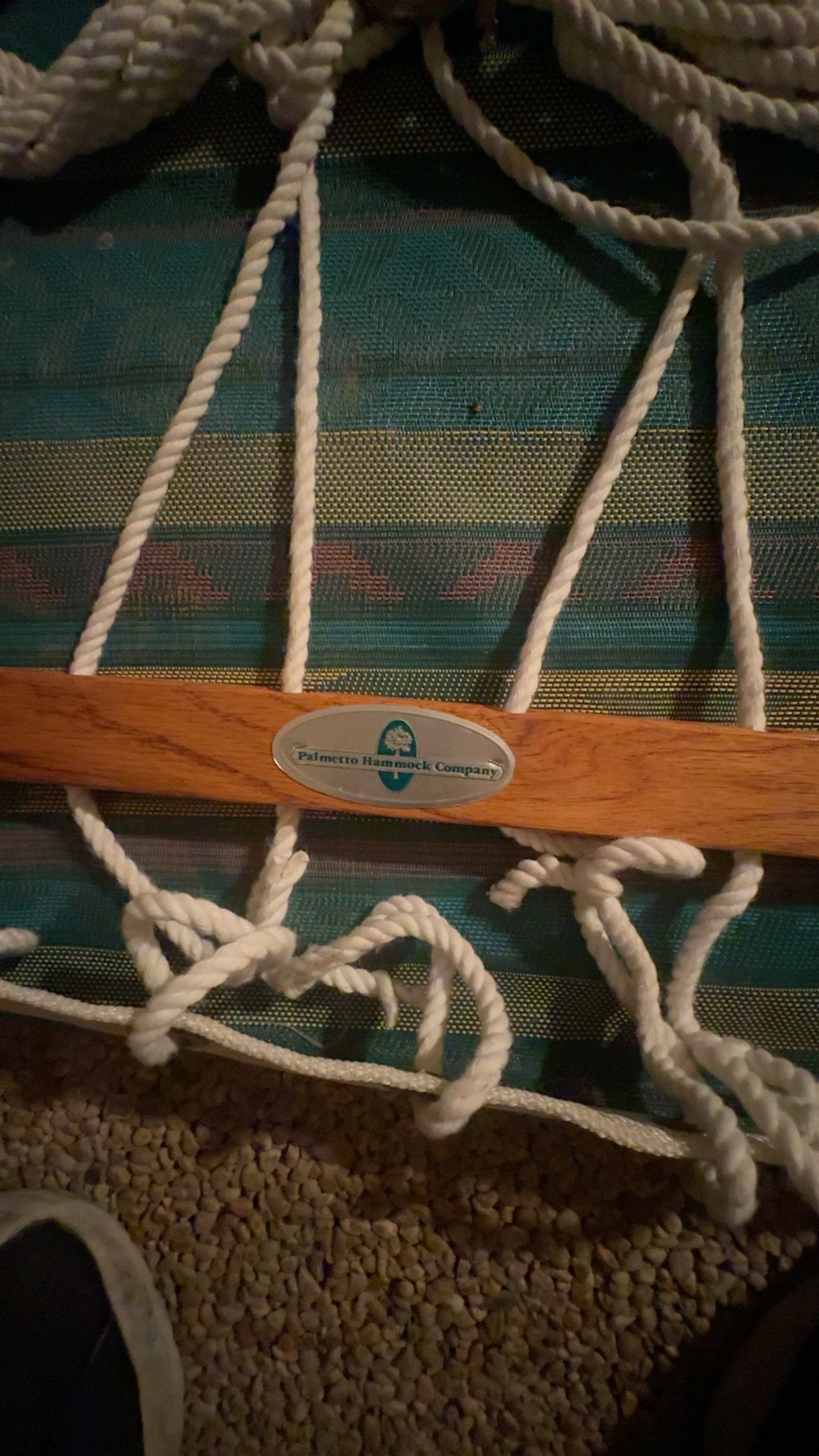 Pawleys Island DuraCord Rope Hammock Green