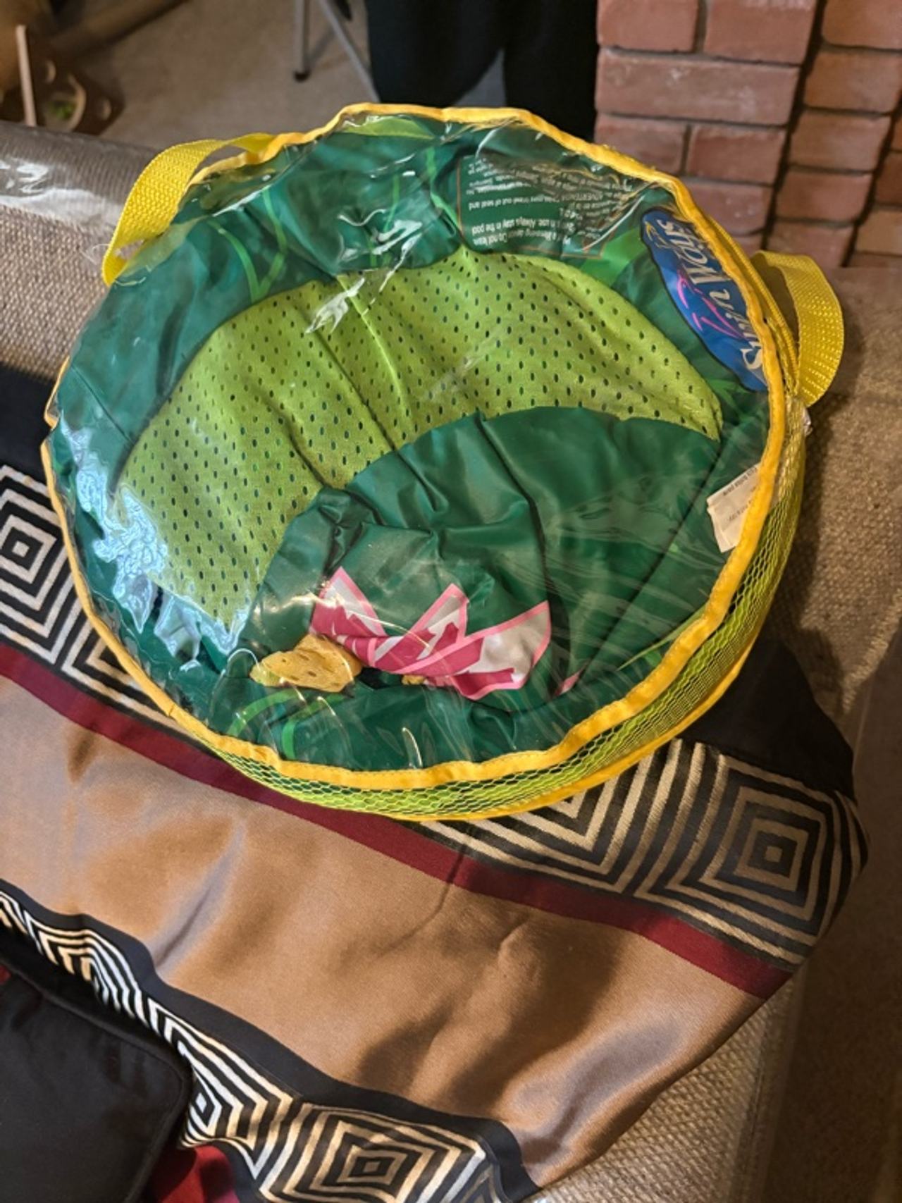 Swimways Baby Spring Float with Sun Canopy - Green