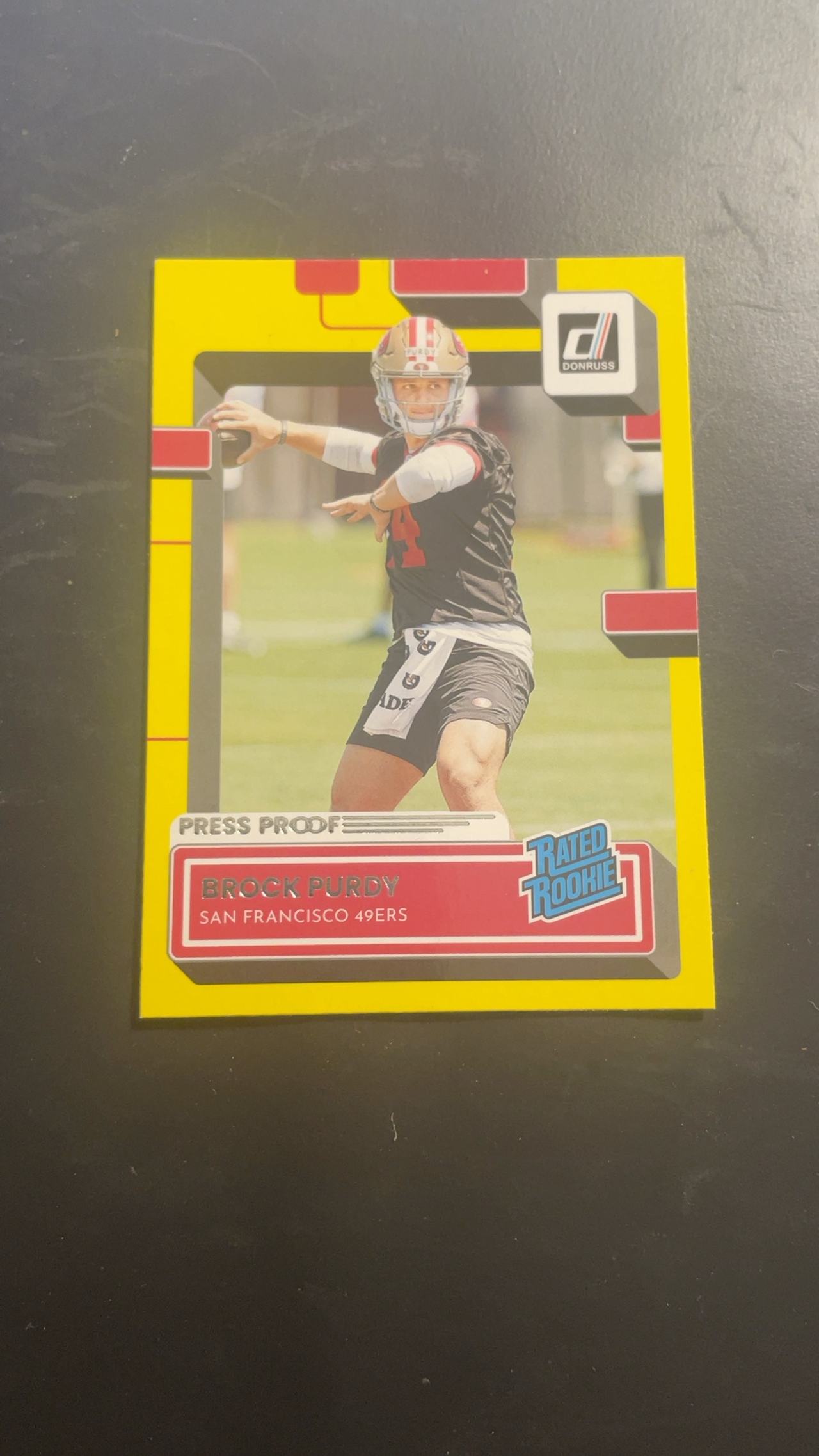 Panini Donruss 2022 Brock Purdy Rated Rookie #374