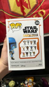 Funko Pop! Star Wars: The Mandalorian - Death Watch Mandalorian (Two Stripes) EB Games Exclusive #354 - Image 3