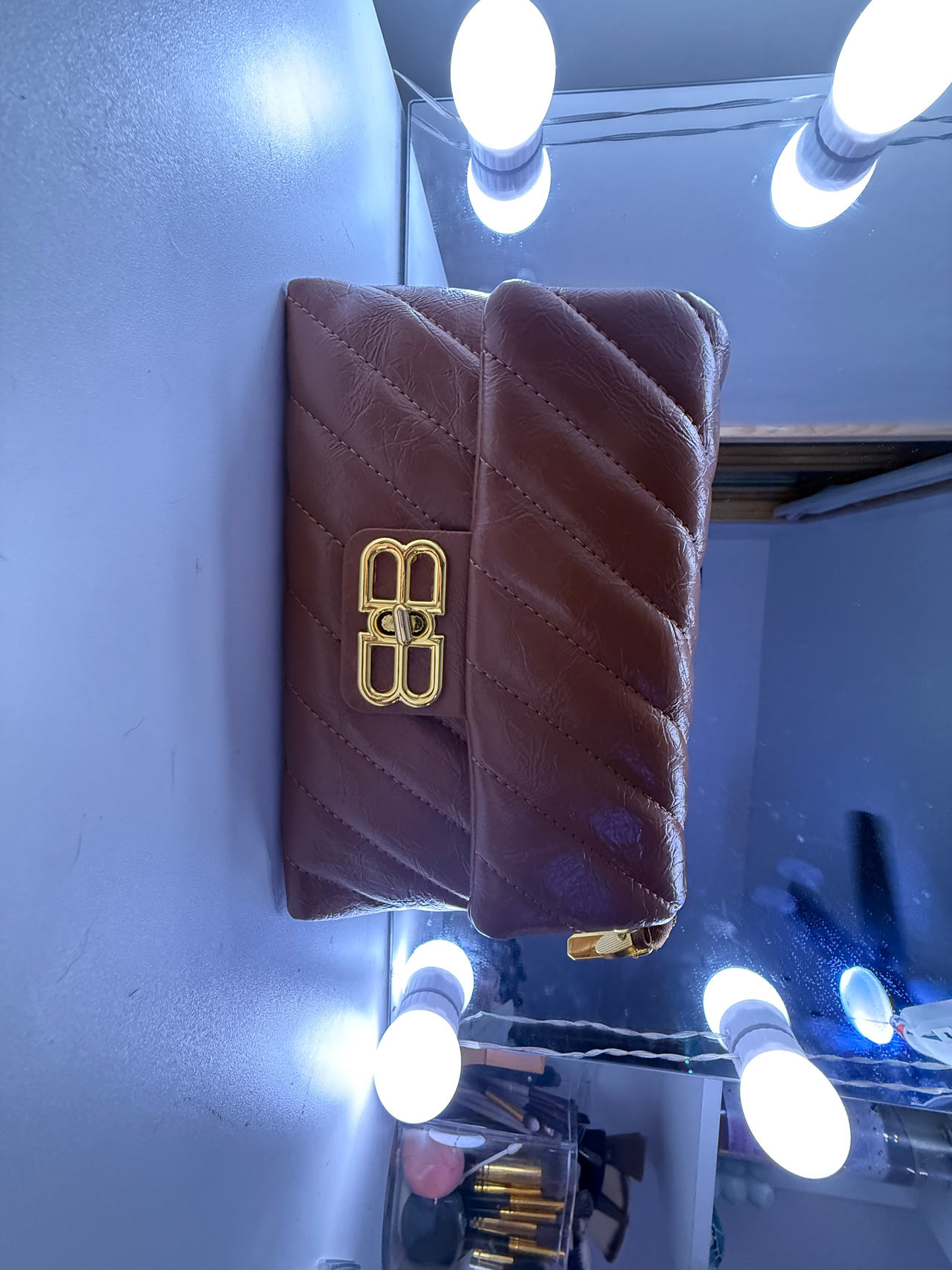 Quilted Leather Shoulder Bag