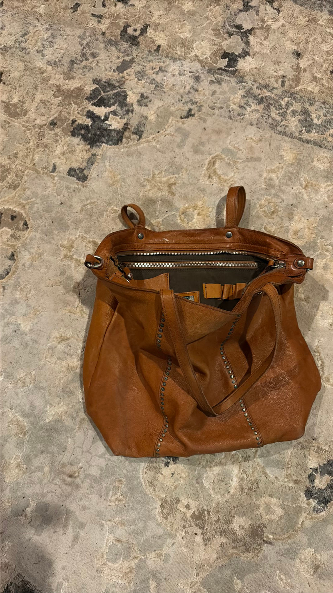 Campomaggi Italian Leather Tote Bag