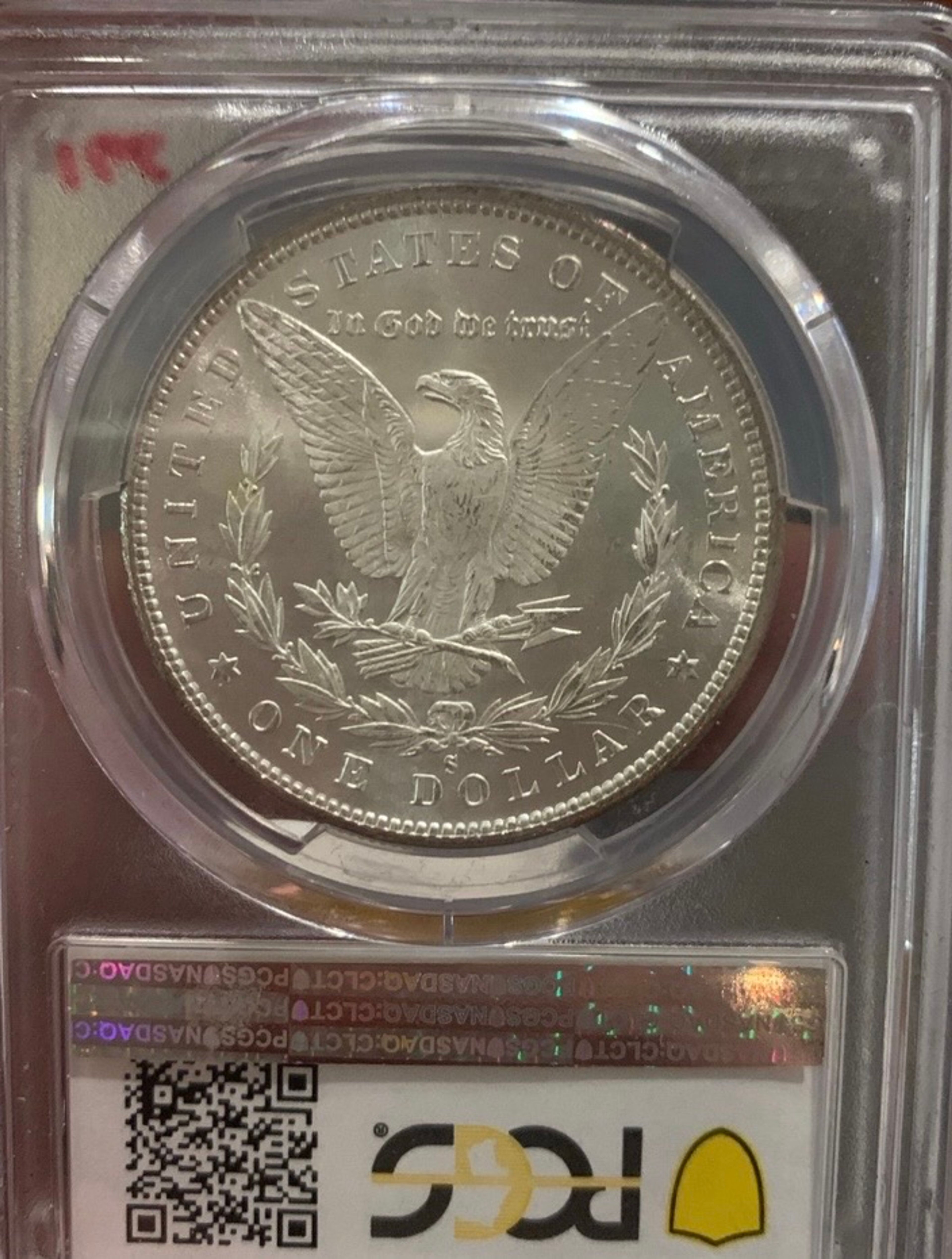 1880-S Morgan Silver Dollar PCGS MS64 - Image 2