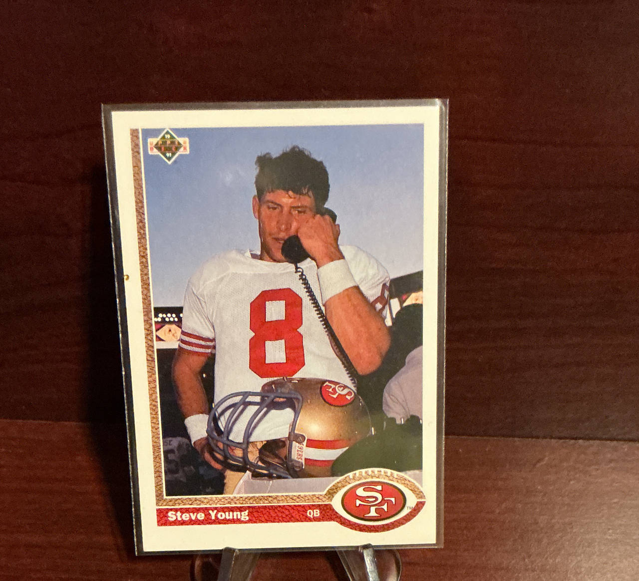 1991 Upper Deck Steve Young #453 Football Card