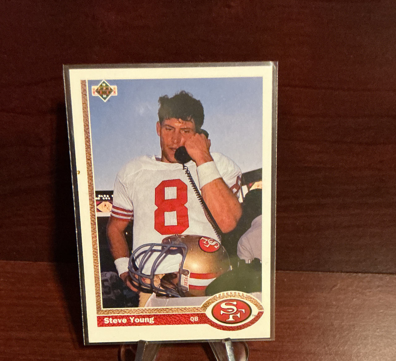 1991 Upper Deck Steve Young #453 Football Card