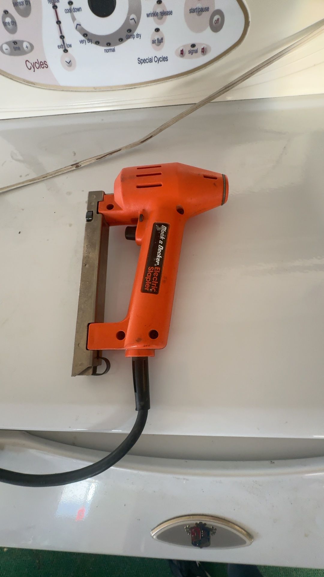 Black & Decker Electric Stapler 9700 Orange
