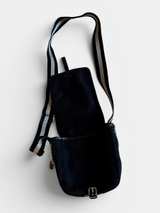 Bally Nylon Crossbody Bag with Striped Strap - Image 2