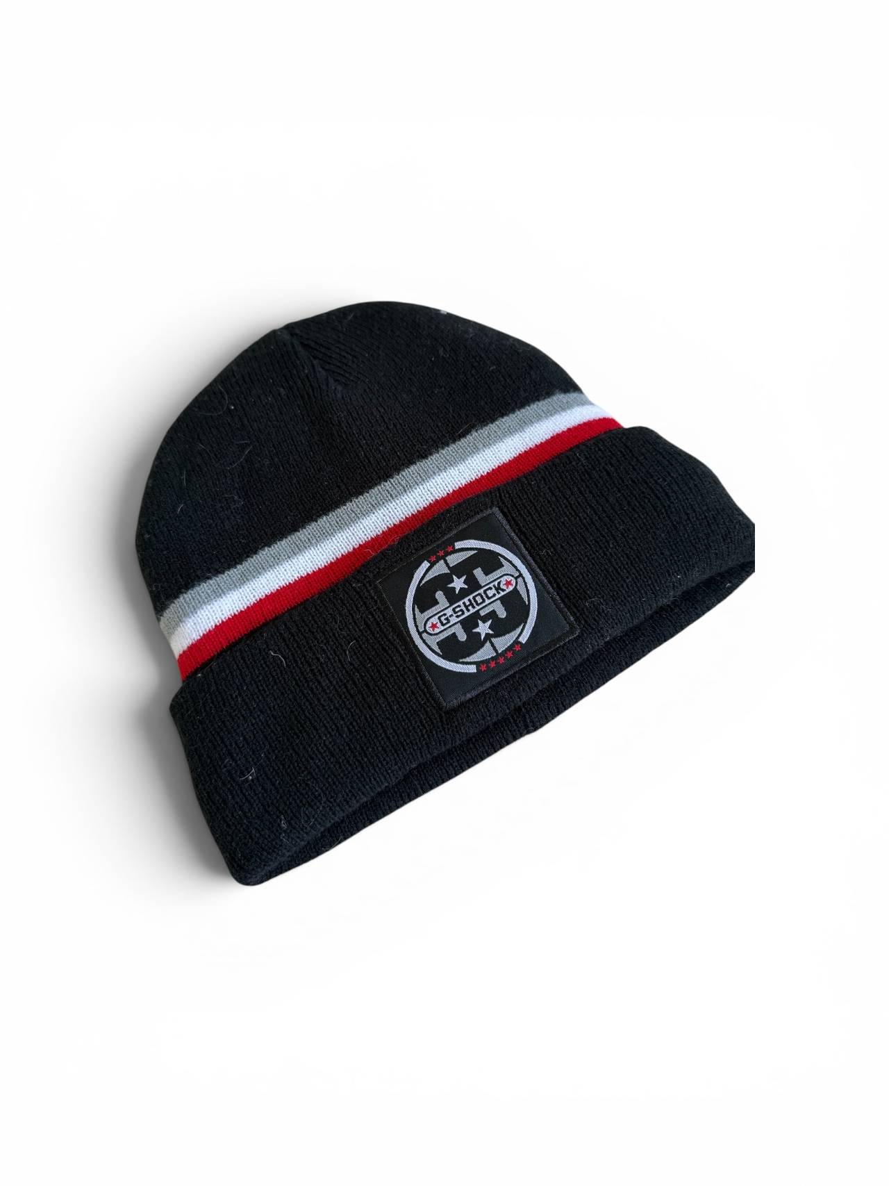 Casio G-Shock Striped Knit Beanie Hat