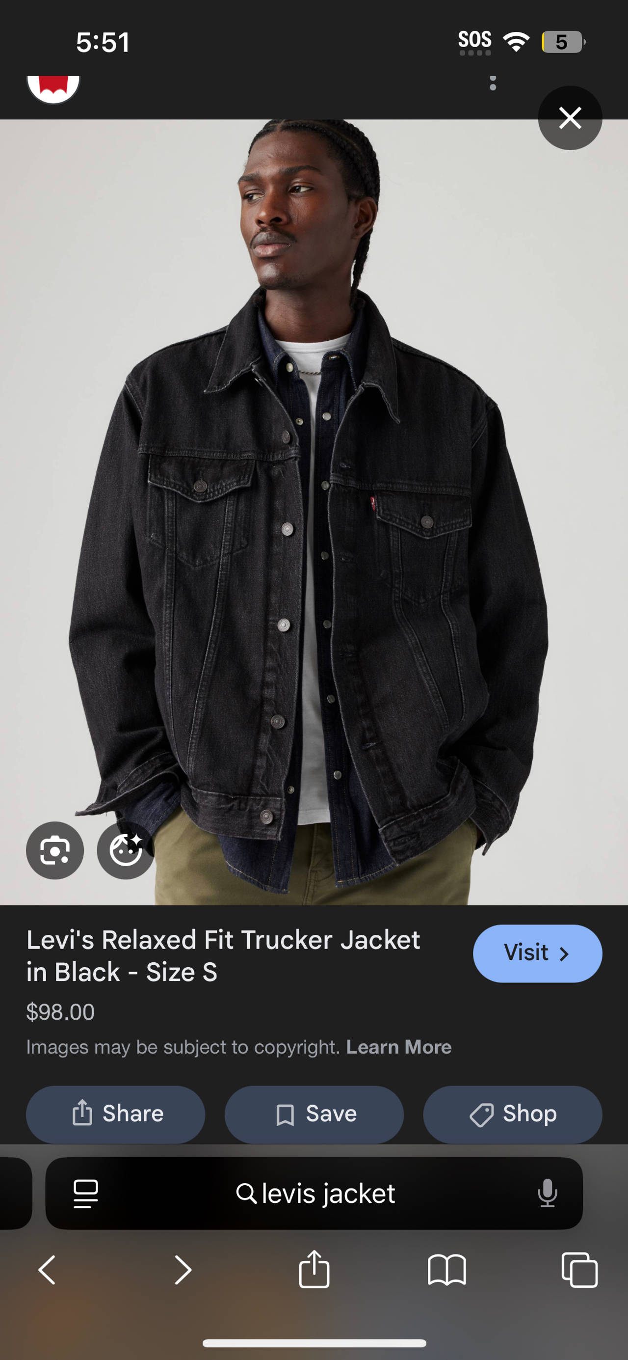 Levi's Relaxed Fit Trucker Jacket