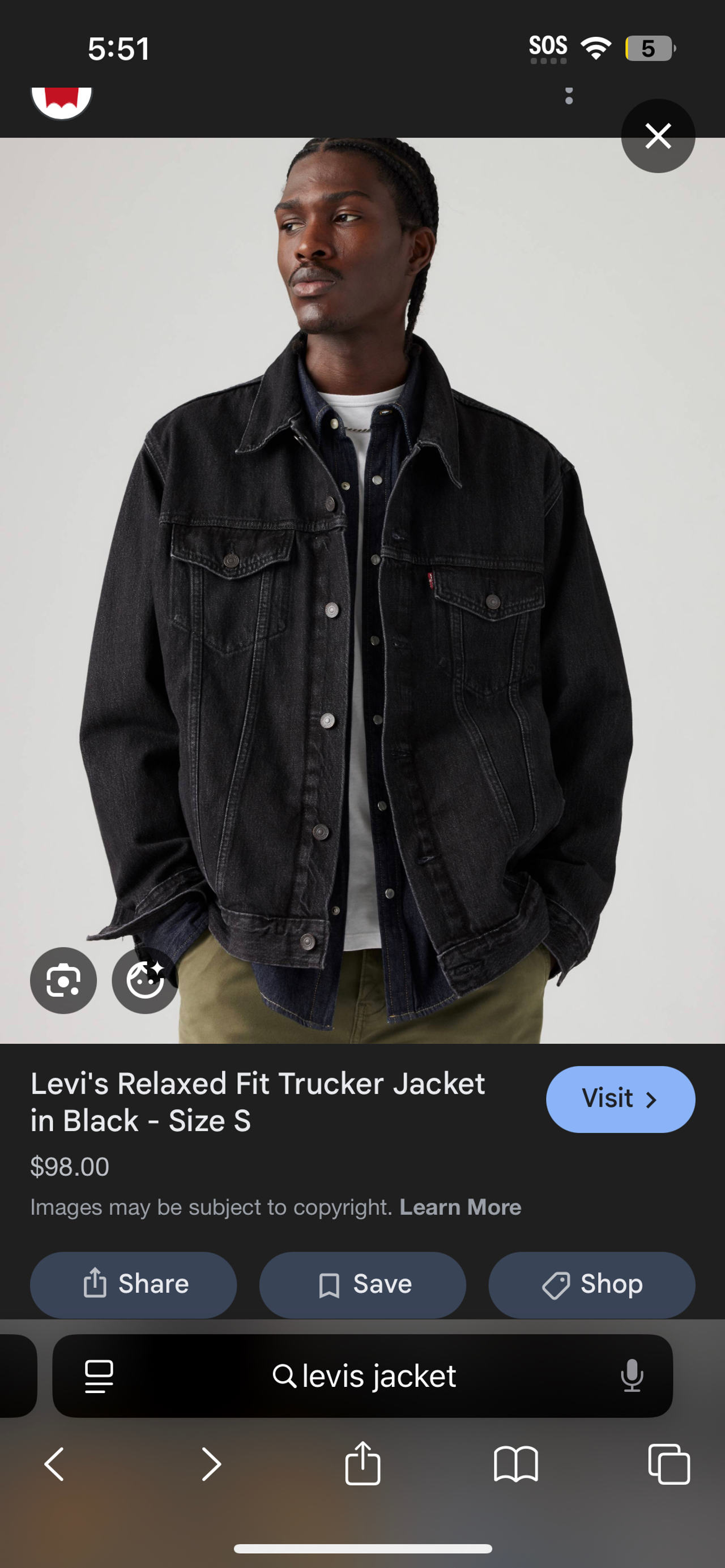 Levi's Relaxed Fit Trucker Jacket