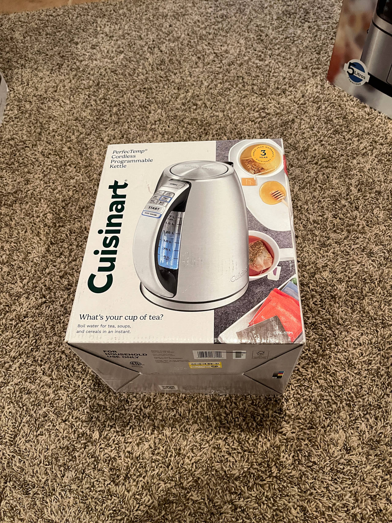 Cuisinart PerfecTemp Cordless Programmable Kettle