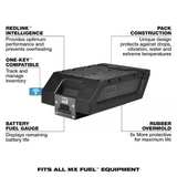 Milwaukee MX FUEL REDLITHIUM XC406 6.0Ah Battery Pack - Image 2