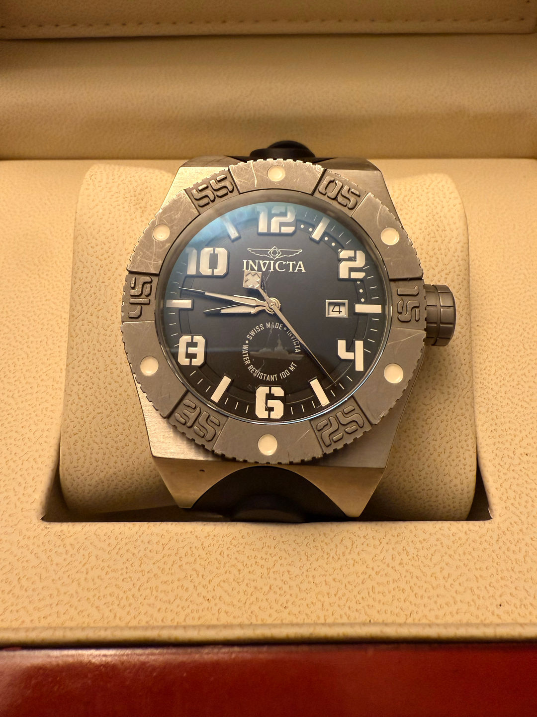 Invicta I‑Force 0873 Swiss Quartz Dive Watch – 49 mm – Runs