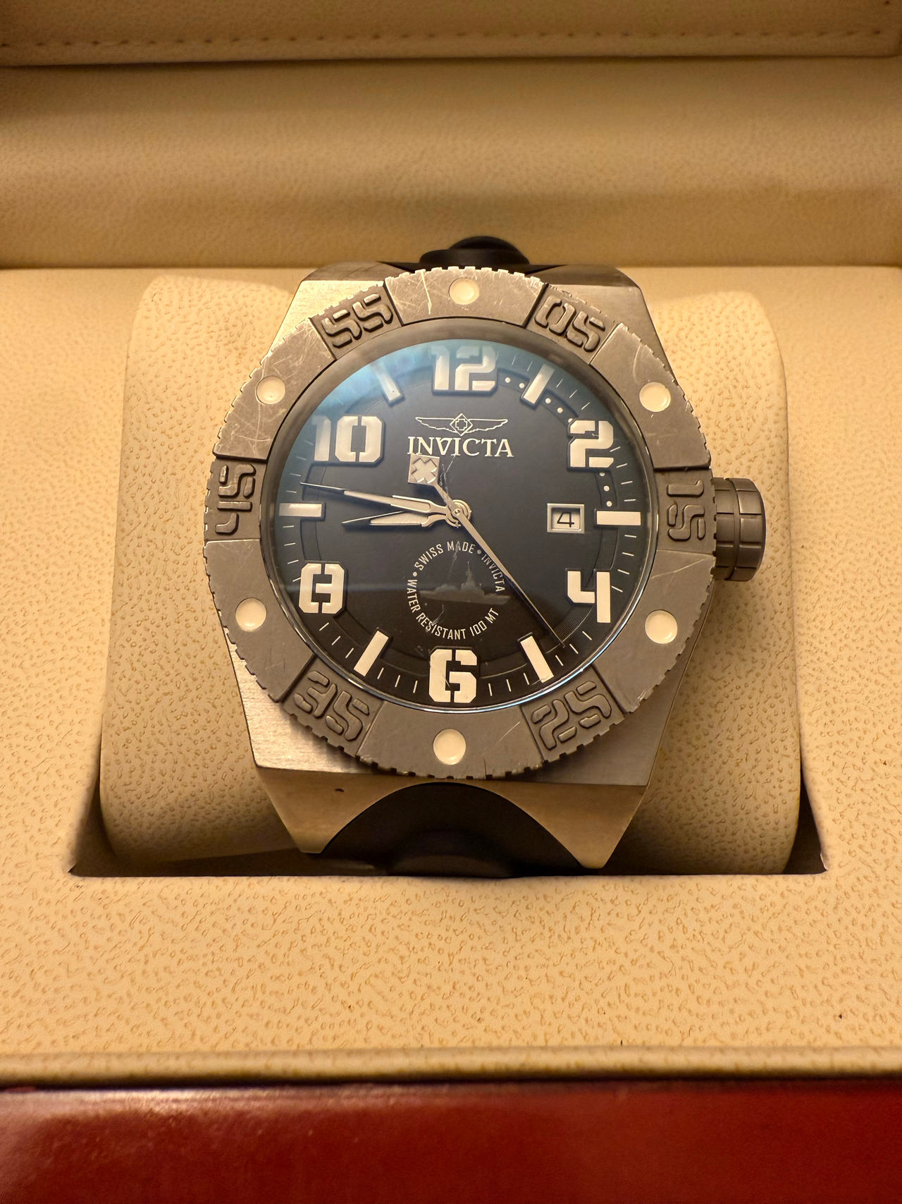 Invicta I‑Force 0873 Swiss Quartz Dive Watch – 49 mm – Runs