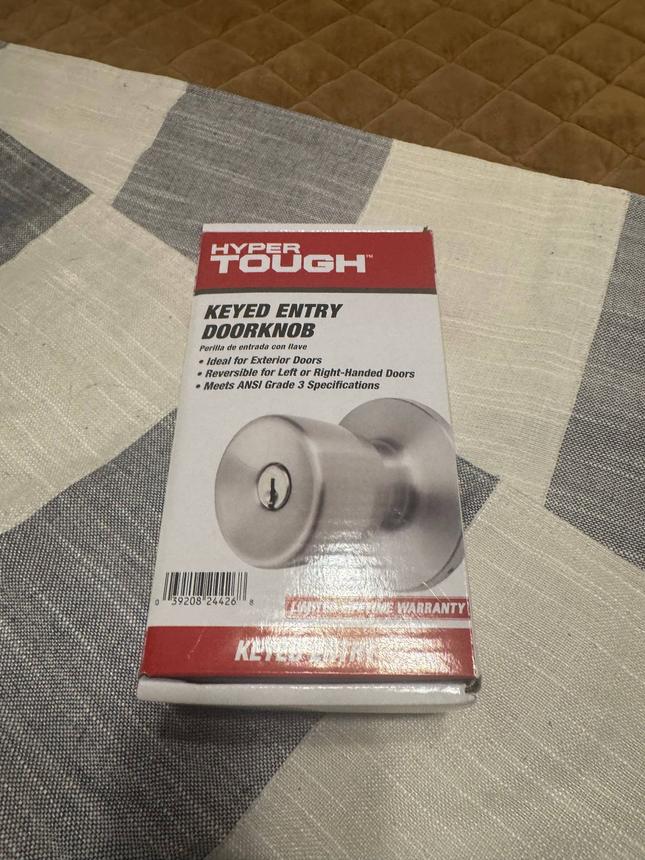 Hyper Tough Keyed Entry Doorknob