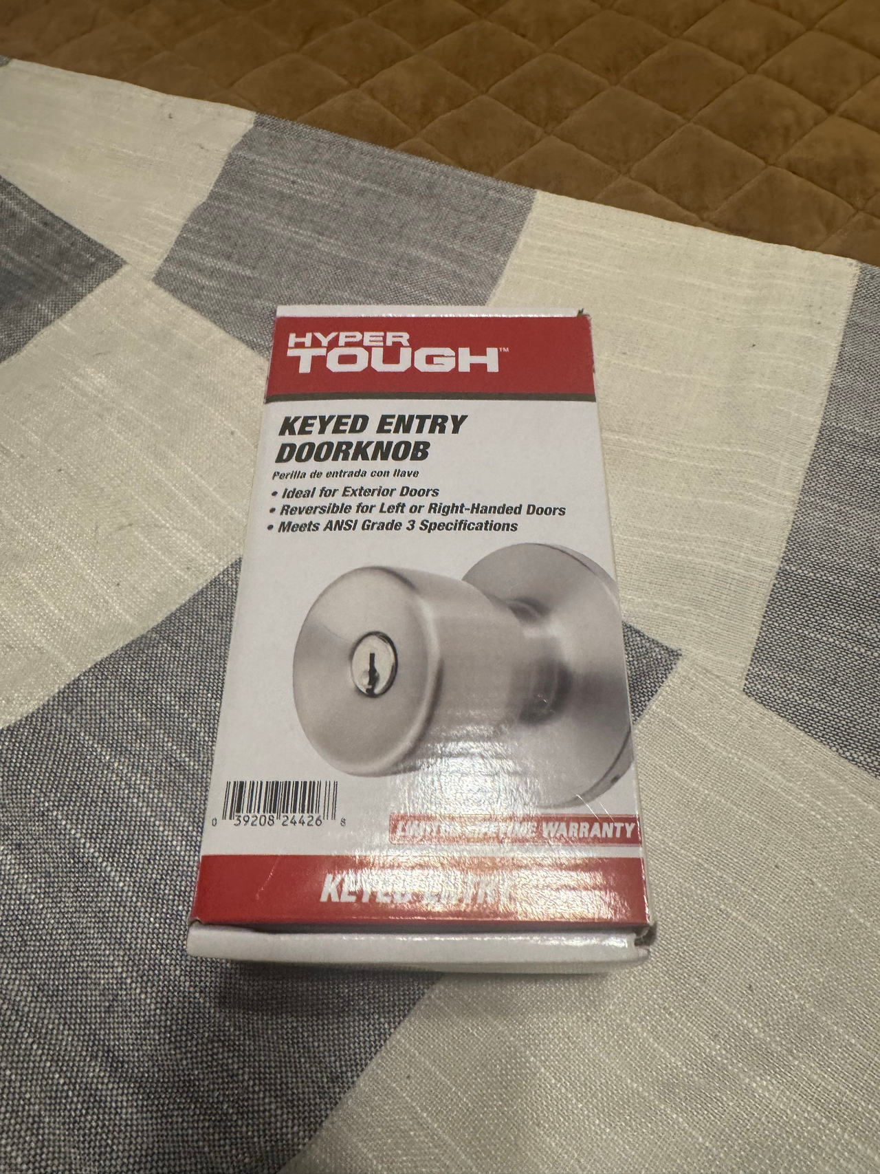 Hyper Tough Keyed Entry Doorknob