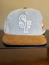 New Era San Francisco Giants Corduroy Snapback Hat - Image 1
