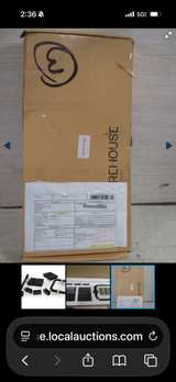 Matte Black Frameless Shower Door Hardware Kit - Image 3