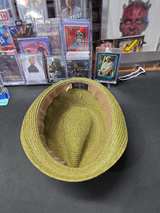 HBY Straw Fedora with Palm Tree Band - Image 5