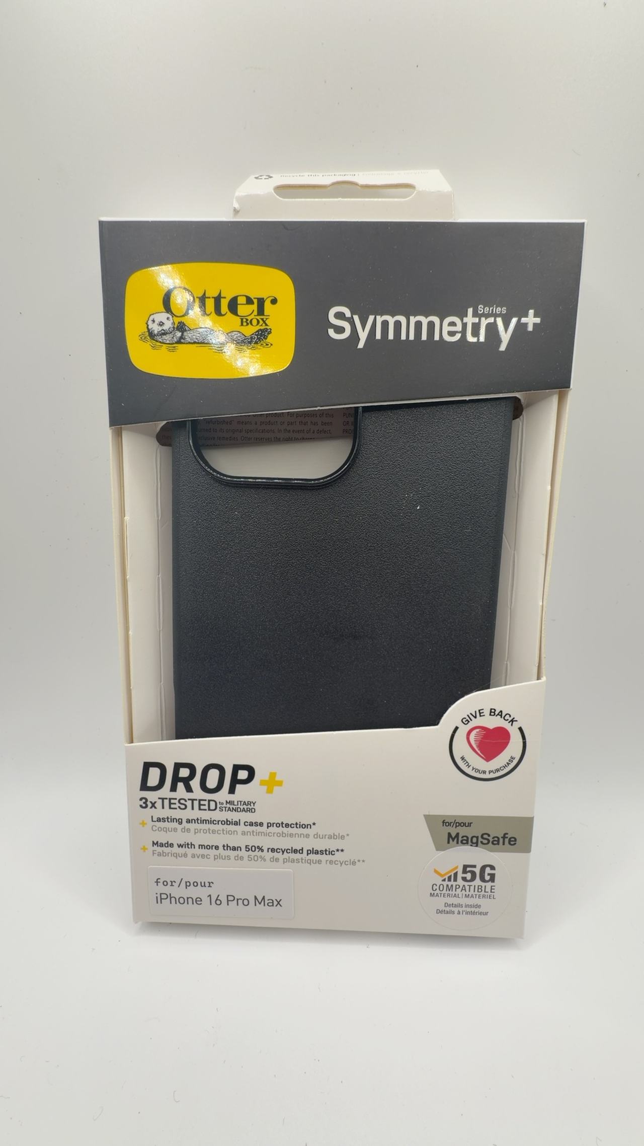 OtterBox Symmetry Series MagSafe Case for iPhone 16 Pro Max - Black
